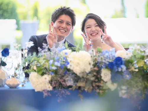 結婚式の様子