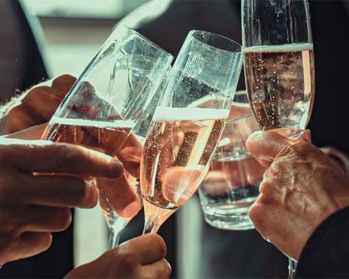 周年パーティーの案内状
