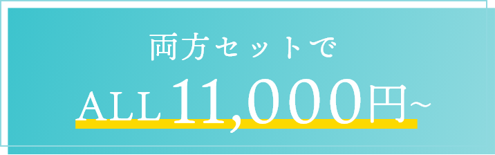 両方セットでALL8,800円〜