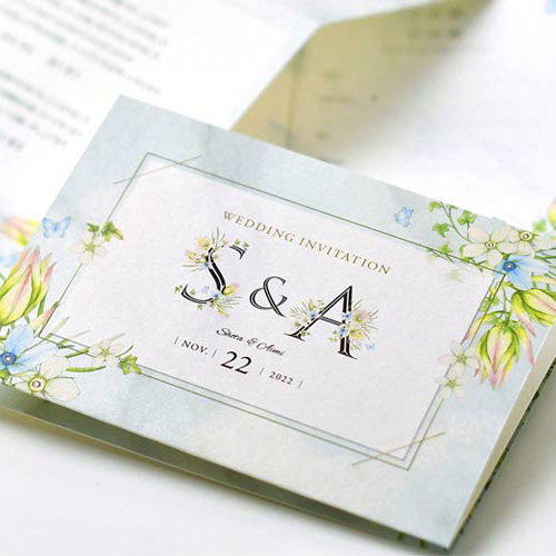 イニシャルフラワー