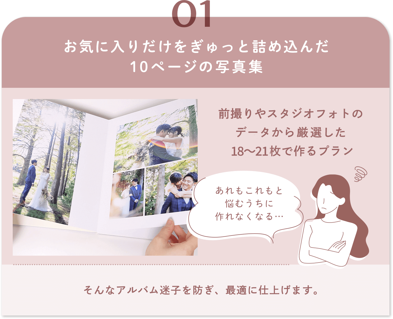 お気に入りだけをぎゅっと詰め込んだ10ページの写真集