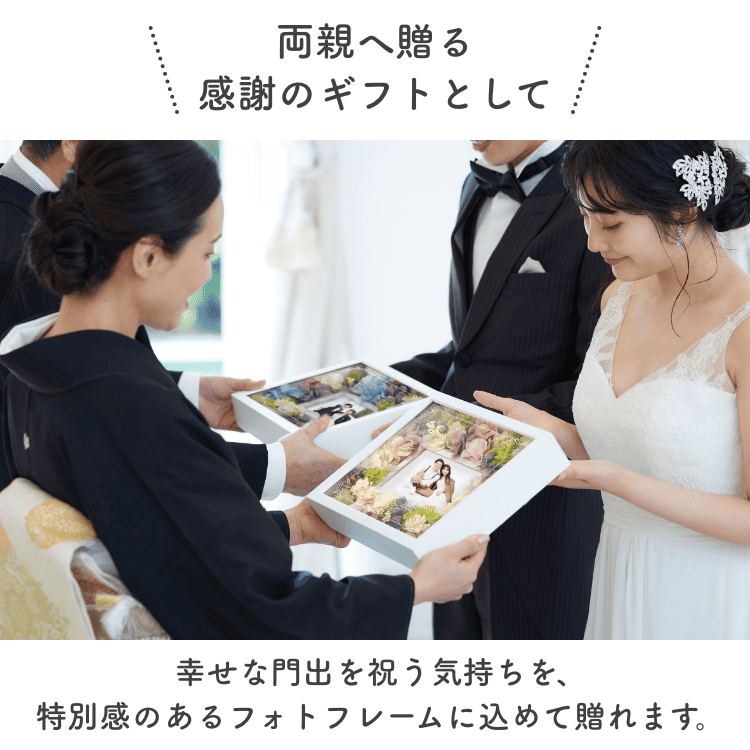 新郎新婦へ贈る結婚祝いギフトとして