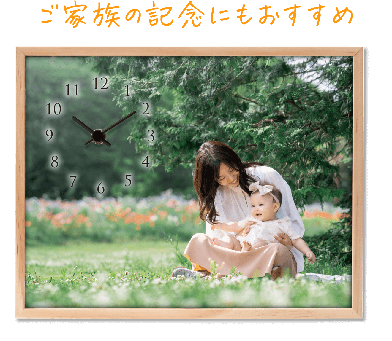 ご家族の記念にもおすすめ