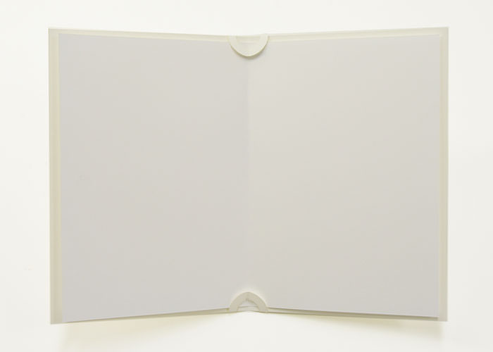 Wedding vow books誓いのノート「ホワイト」手書きで誓いの言葉をしたためて