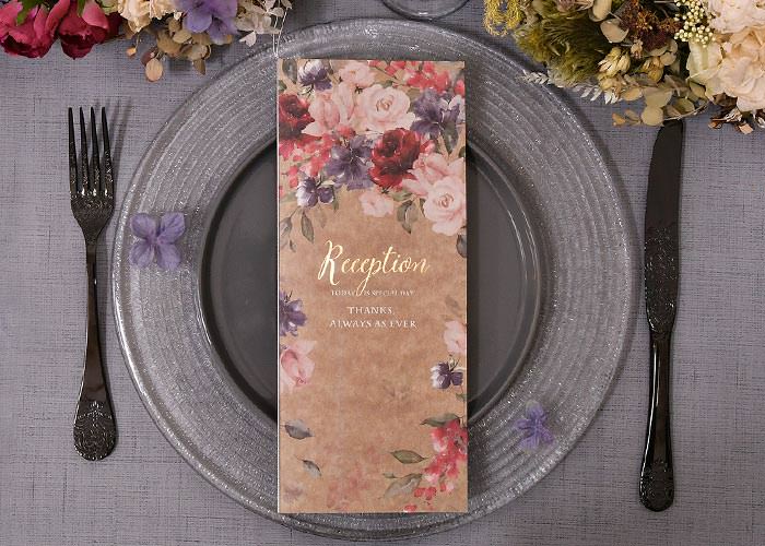 ローズ・マダー席次表はナチュラル×フォーマルの絶品MIX