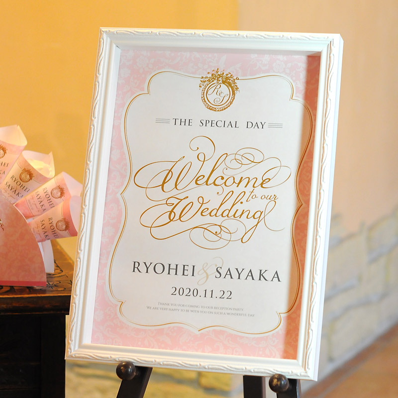 結婚式ウェルカムボード