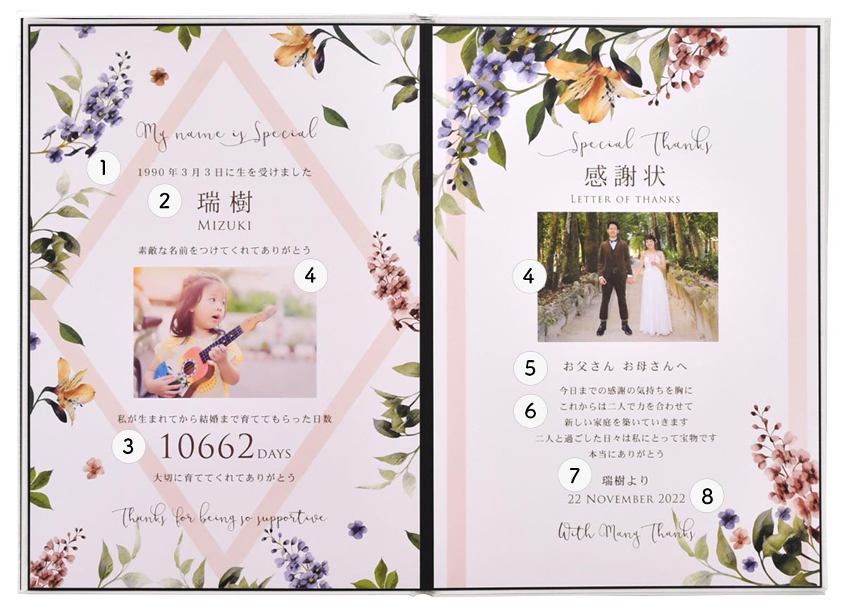 感謝が伝わる工夫を随所にちりばめた子育て感謝状の感動ポイント