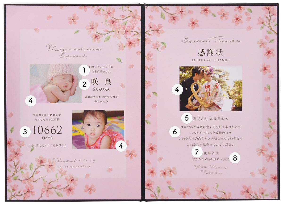 感謝が伝わる工夫を随所にちりばめた子育て感謝状の感動ポイント