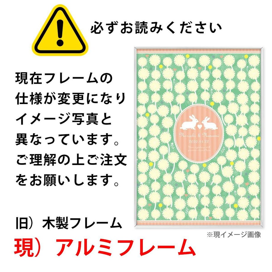 ご注意ください！フレームの仕様変更