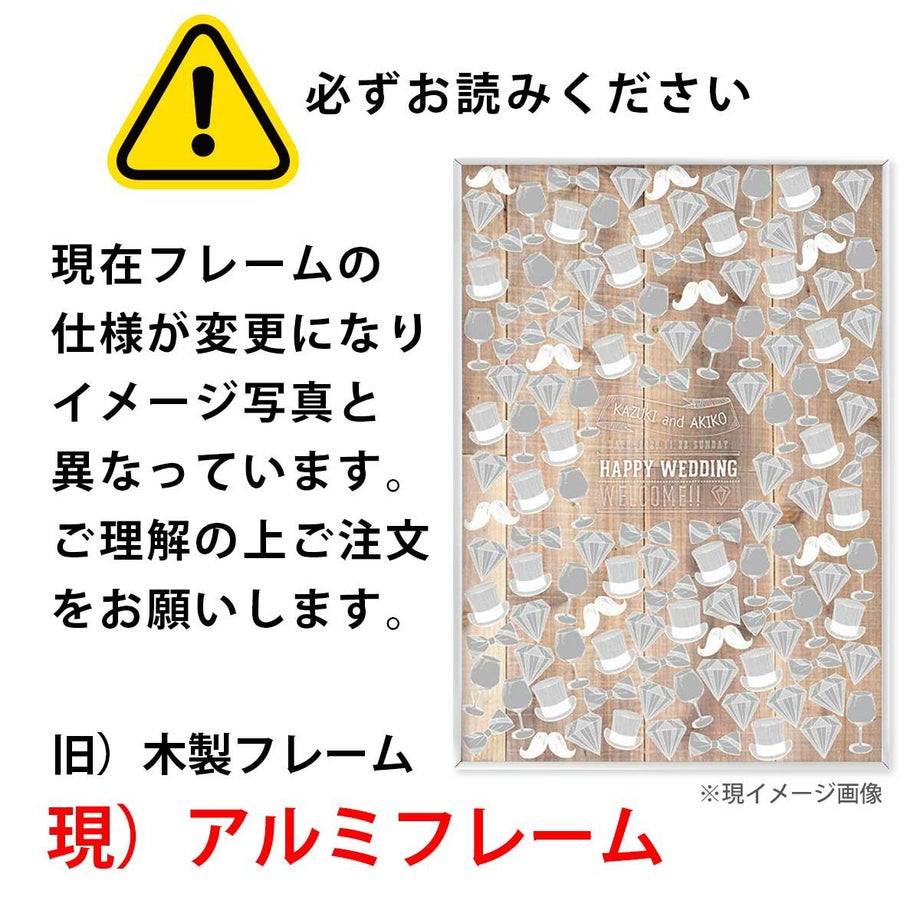 ご注意ください！フレームの仕様変更