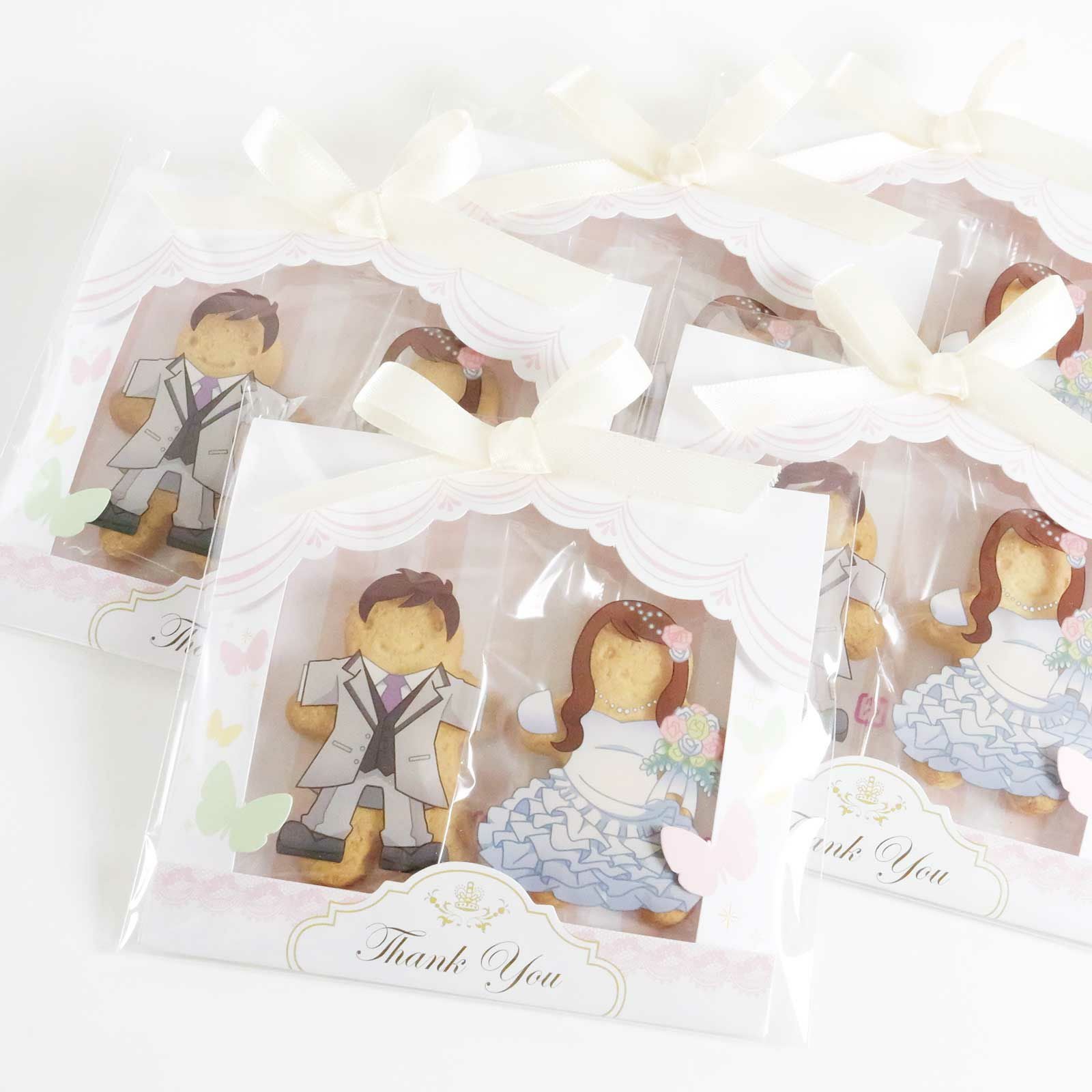 パッケージも CUTEで可愛い人型クッキー