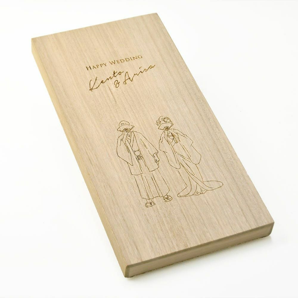 結婚祝いギフトにぴったりな赤い水引モチーフゴム付き