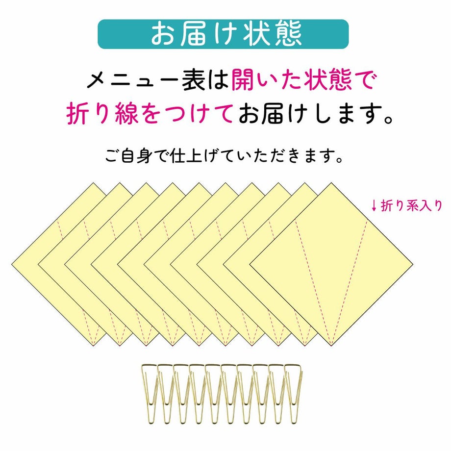 お届けの状態の説明