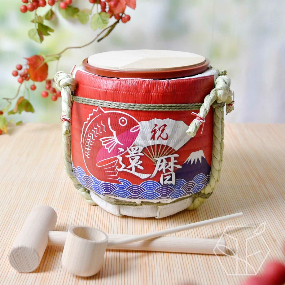 伝統的な四季やメッセージ性は残しつつ、 現代的なデザインへと生まれ変わった 全く新しいコラボレーション商品の鏡開きセット