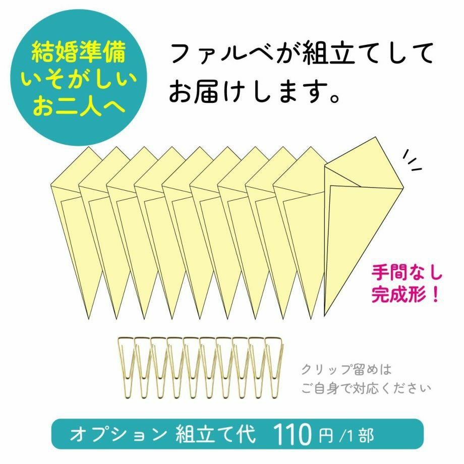 手書きのメッセージカードになる席札メニュー表