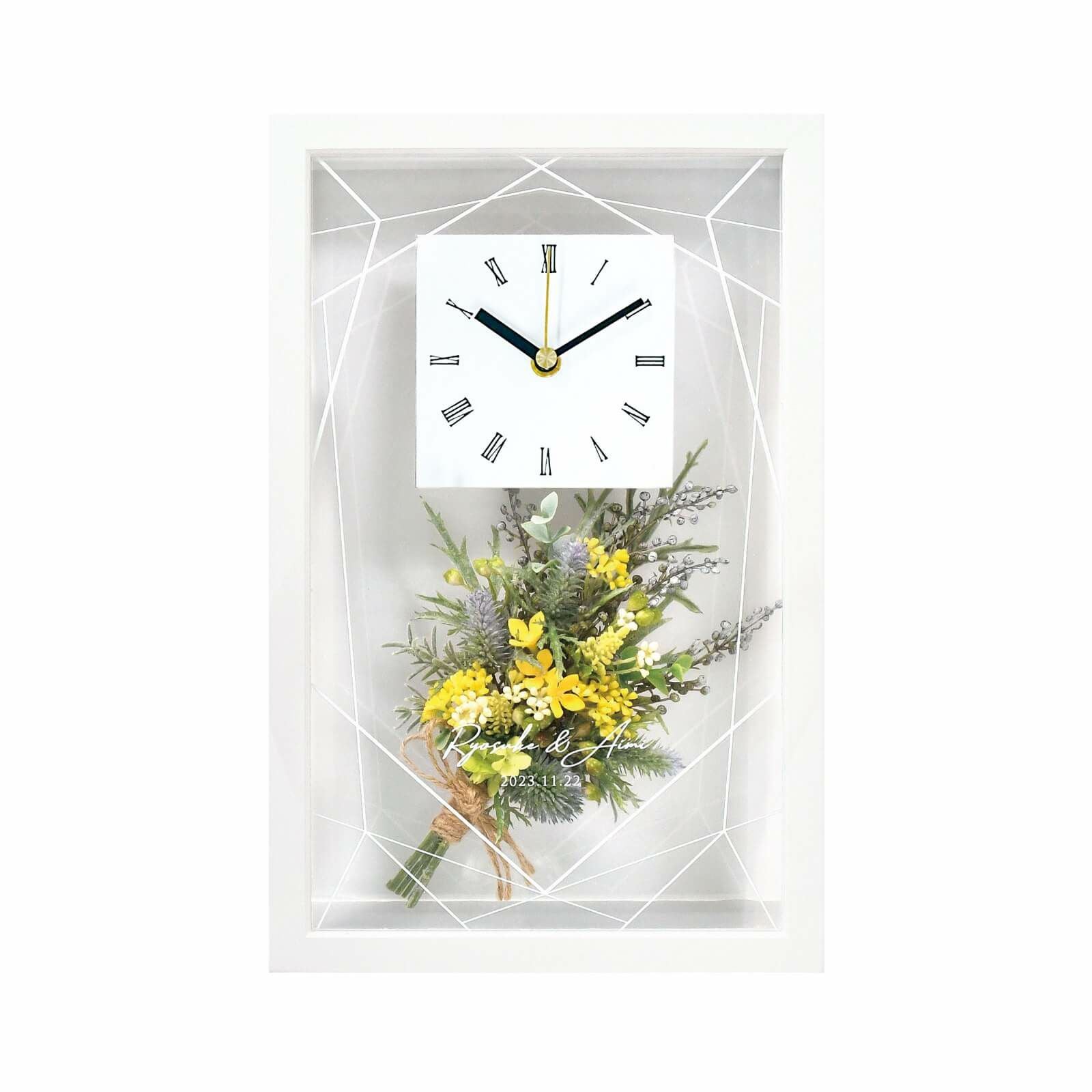 ブーケは5種類からお選びいただけます／イエロー