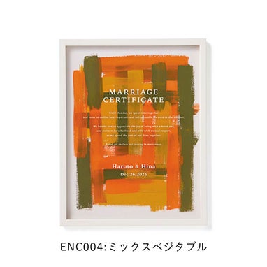 ミックスベジタブル証明ボード