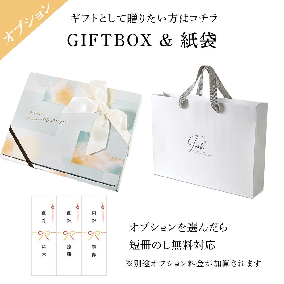 ギフトボックスラッピングオプションについて