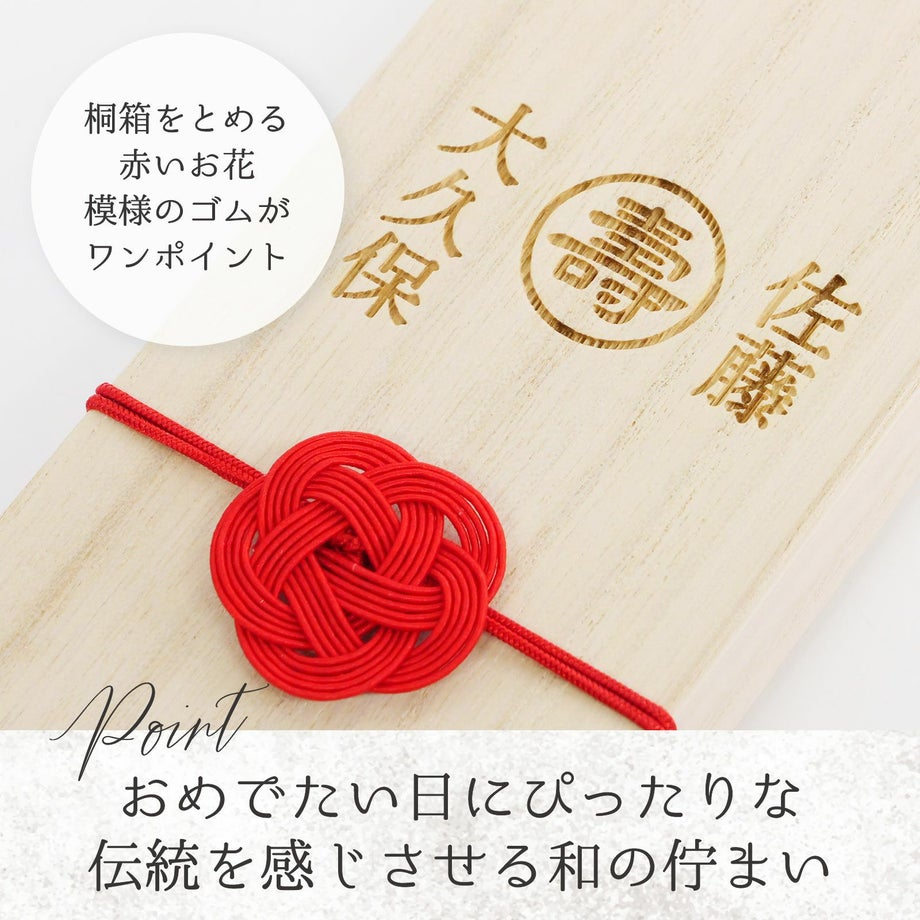 おめでたい日にぴったりな「壽」の文字のデザイン
