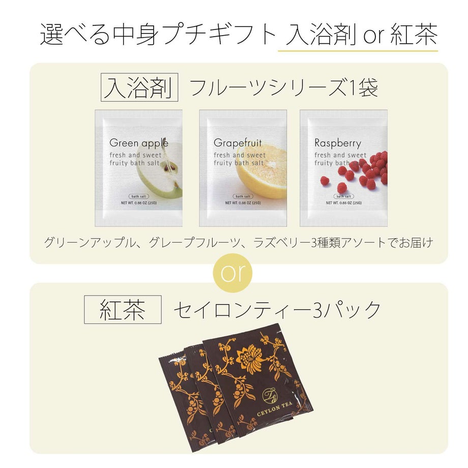 プチギフトの中身について
