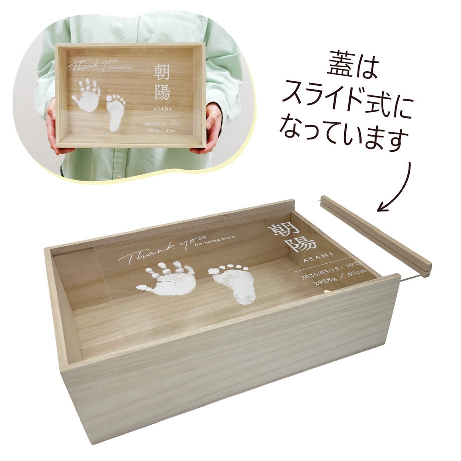 蓋はスライドになっている