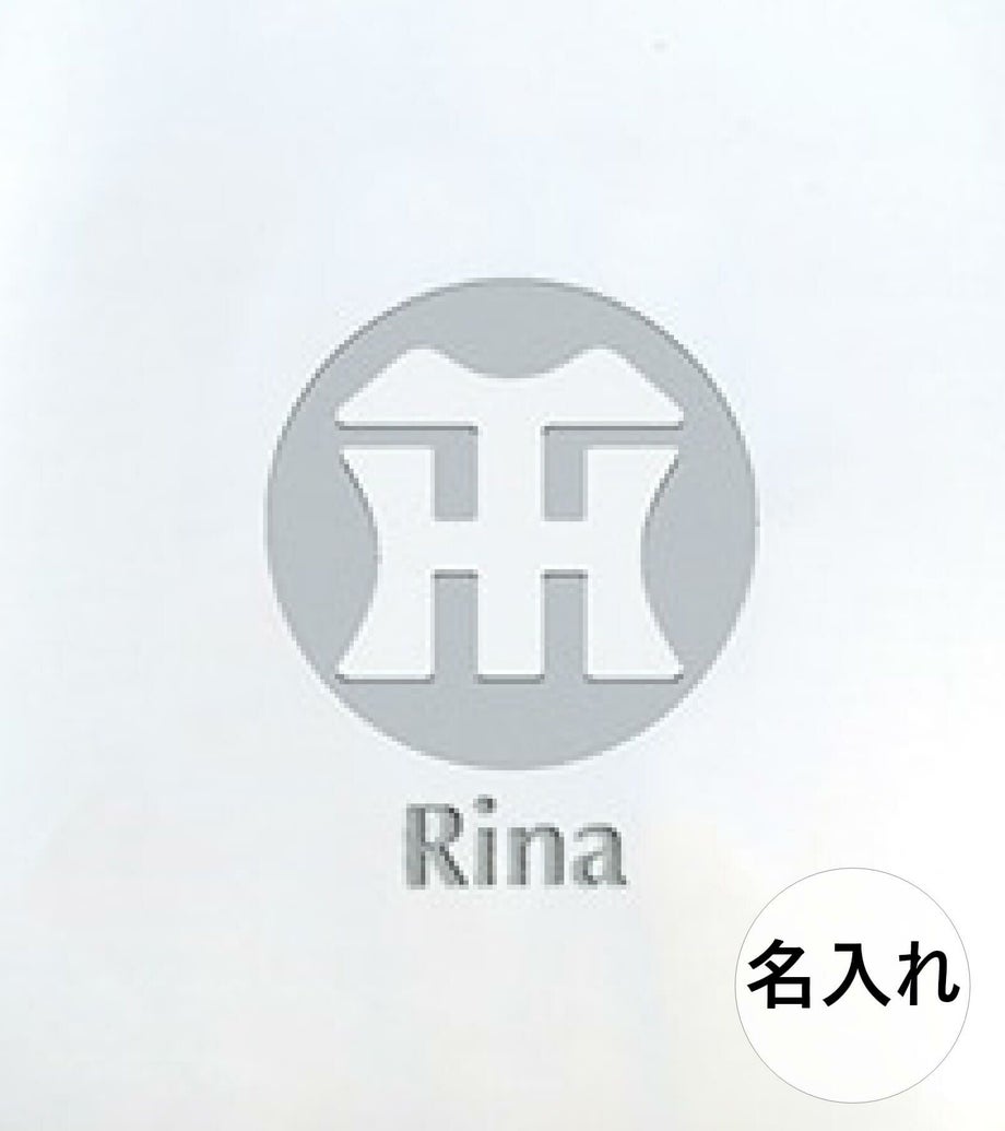 THロゴの下に名入れ彫刻したグラス拡大