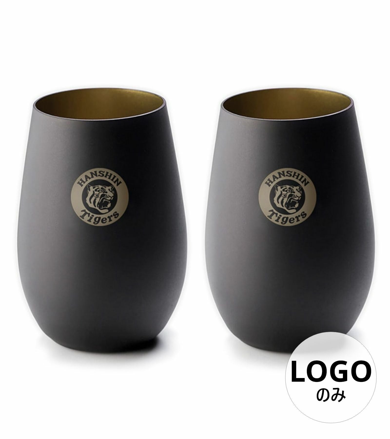 阪神タイガース猛虎ロゴのみ彫刻したタンブラー