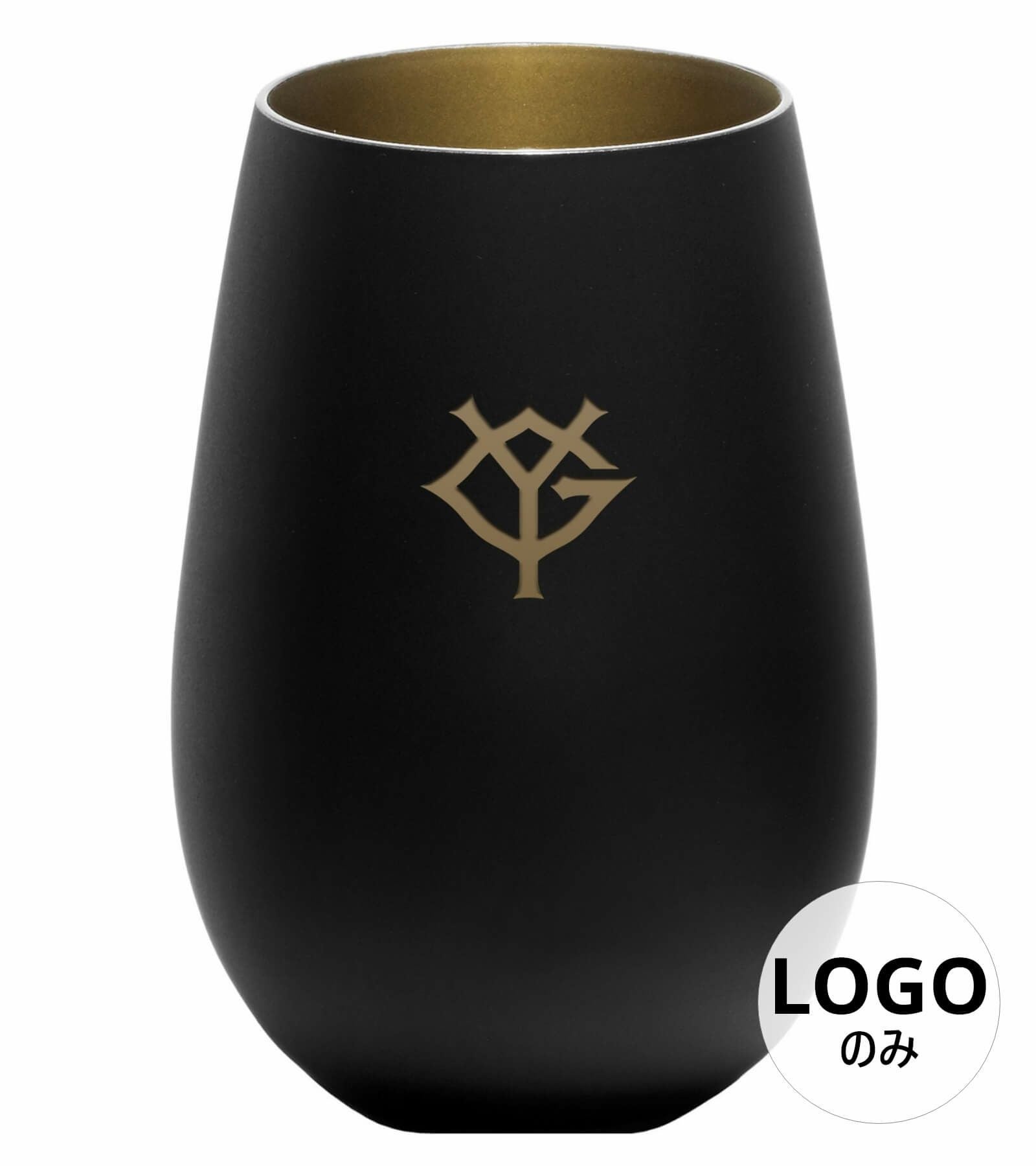 読売ジャイアンツYGデザインのみ彫刻したタンブラー