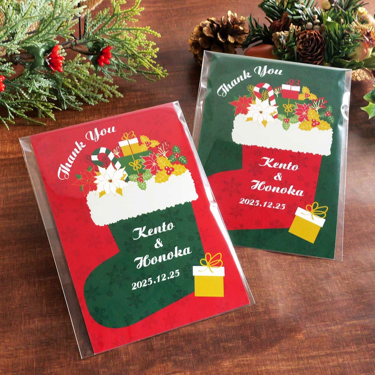 クリスマス限定パッケージのプチギフト