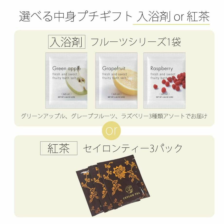 プチギフトの中身について