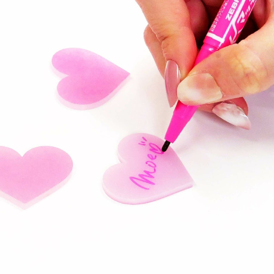 きゅーとでポップなラブリーハートドロップス裏面に名前を書いてもらえば結婚を証明した証に