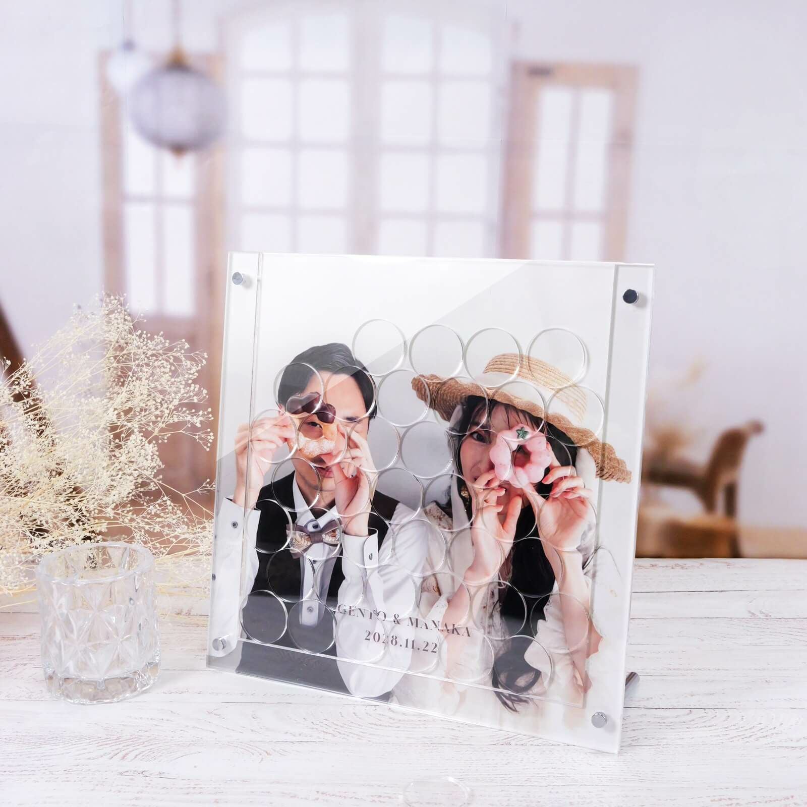 ゲスト数に応じてピースは40枚or80枚から選べます