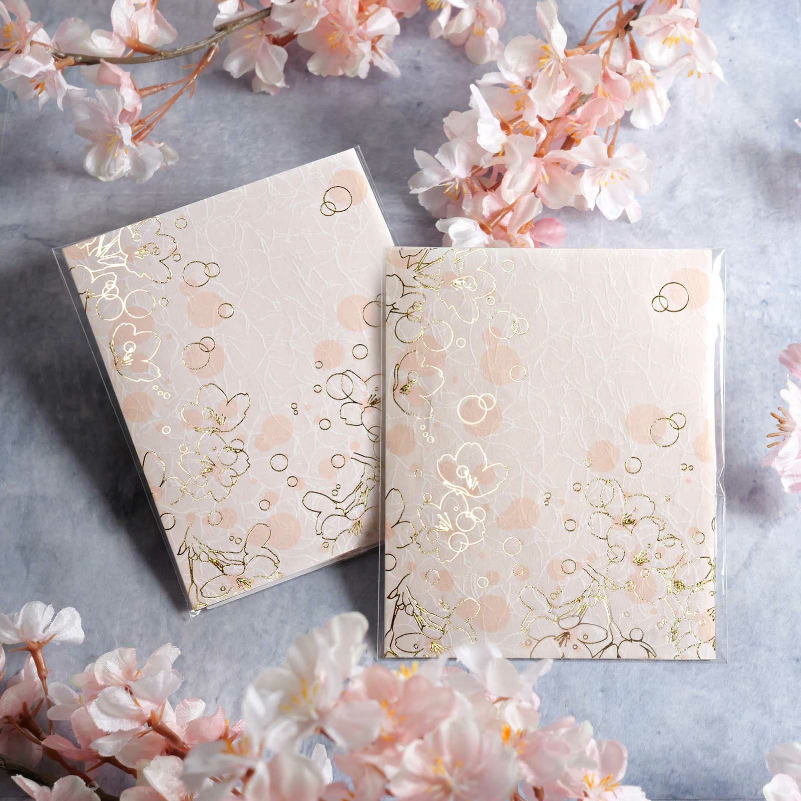 春の挙式にぴったりな桜のデザイン