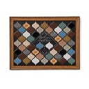 アンティークカラーのランタン型ウェルカムタイルボード