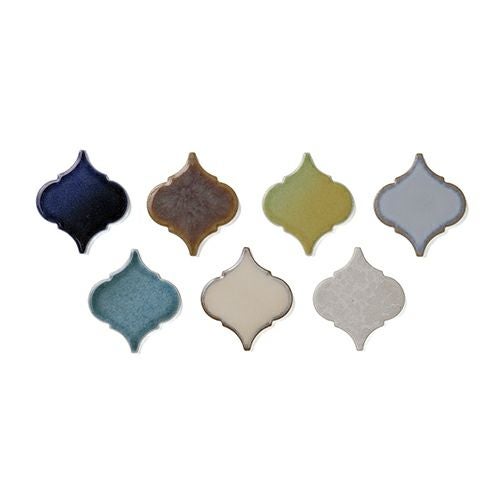 モロッカンカラーのランタン型ウェルカムタイルボード