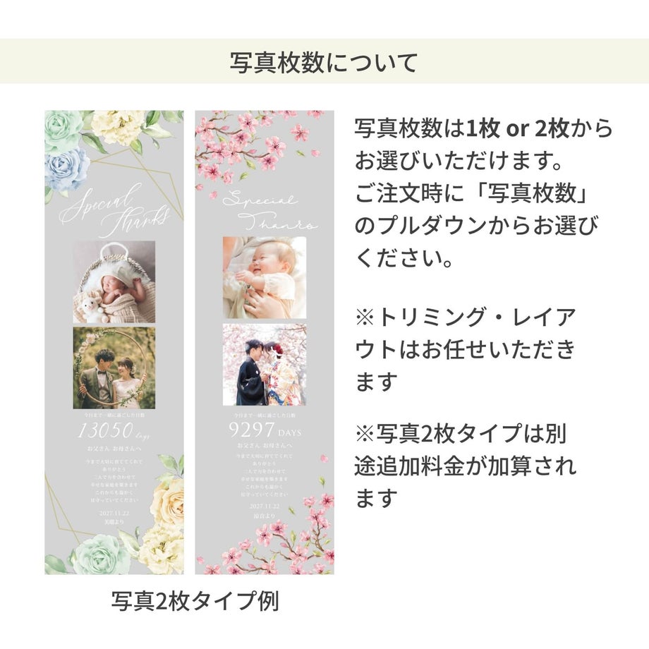 日本酒木箱に入れる写真枚数について