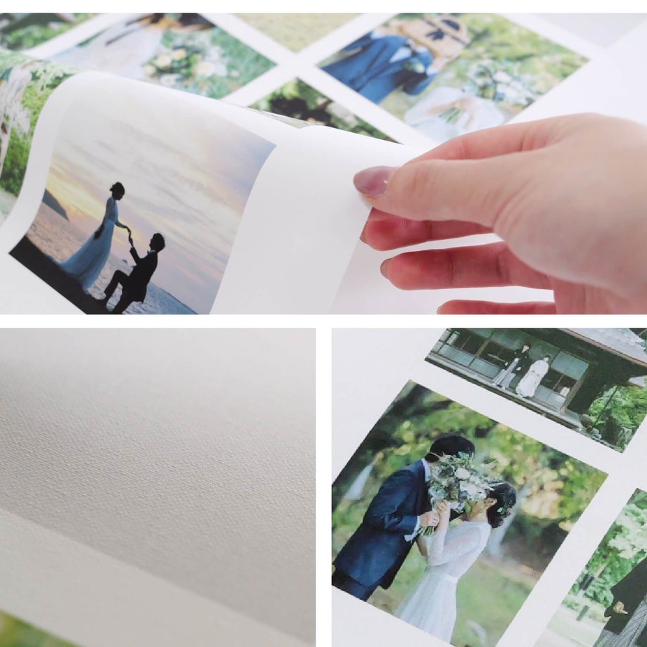 発色に優れた素材だから大切な写真もきれいに残せます