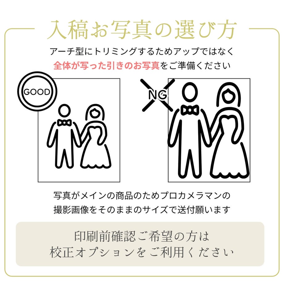 入稿お写真の選び方
